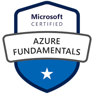 Badge Microsoft Certified: Azure Fundamentals